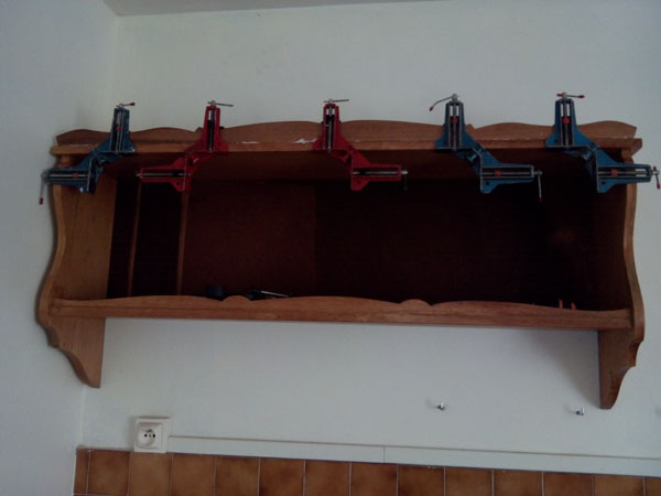 recollage de la garniture